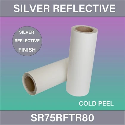 Filem Digital DTF Reflektif Perak